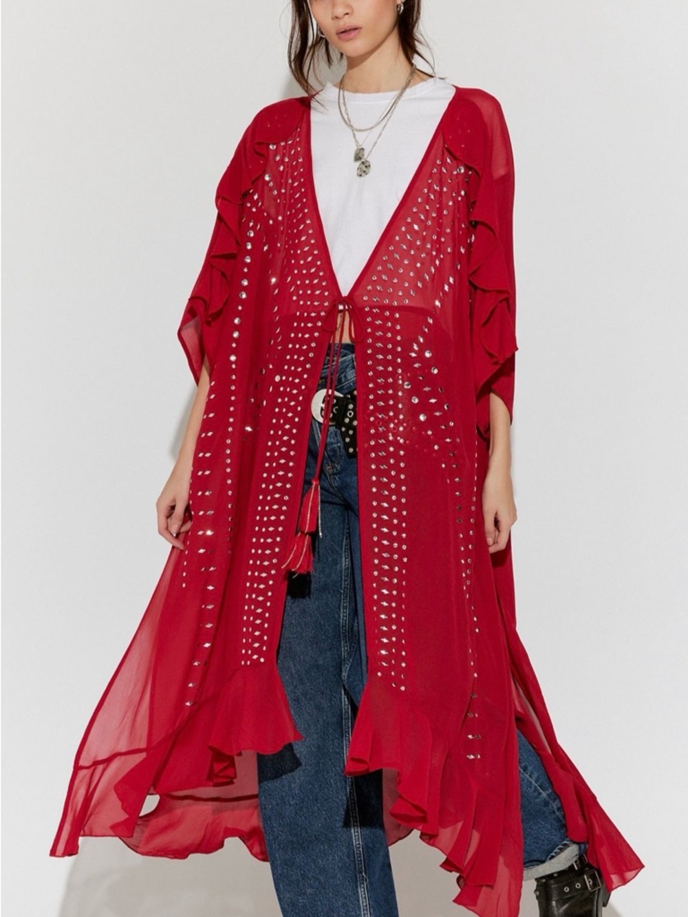 Free People So Billie Studded Duster